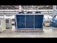 Αερόψυκτος συμπυκνωτής με V-σχήμα στην κορυφή