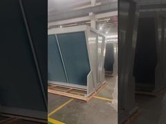 Αερόψυκτος συμπυκνωτής με V-σχήμα στην κορυφή