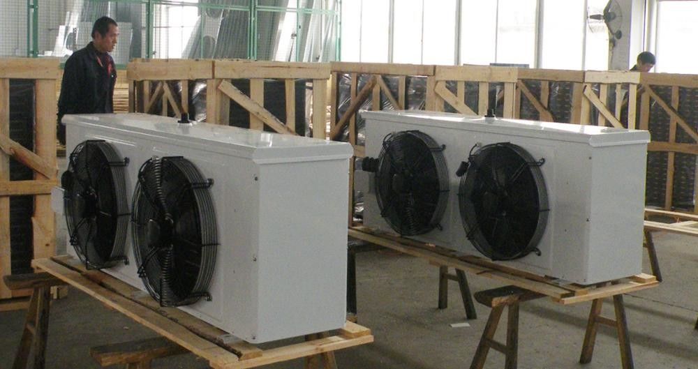 380v εξατμιστήρας ψυκτήρων αεροψυχραντήρων κρύων δωματίων για τα φρέσκα και παγωμένα προϊόντα