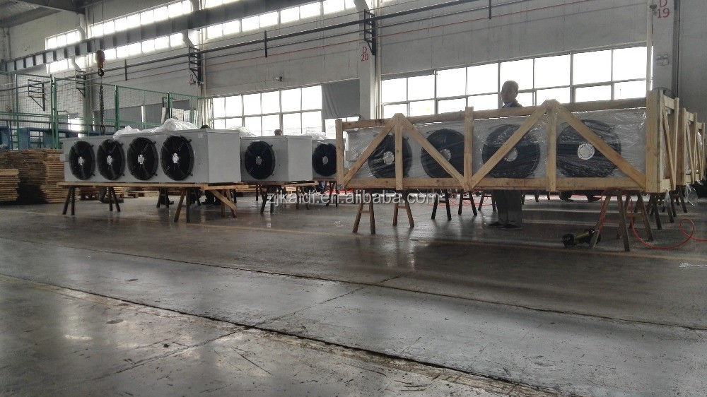 Υψηλής θερμοκρασίας τύπος 68KG σωλήνων πτερυγίων μονάδων εξατμιστήρων κρύων δωματίων δωματίων ψυκτήρων