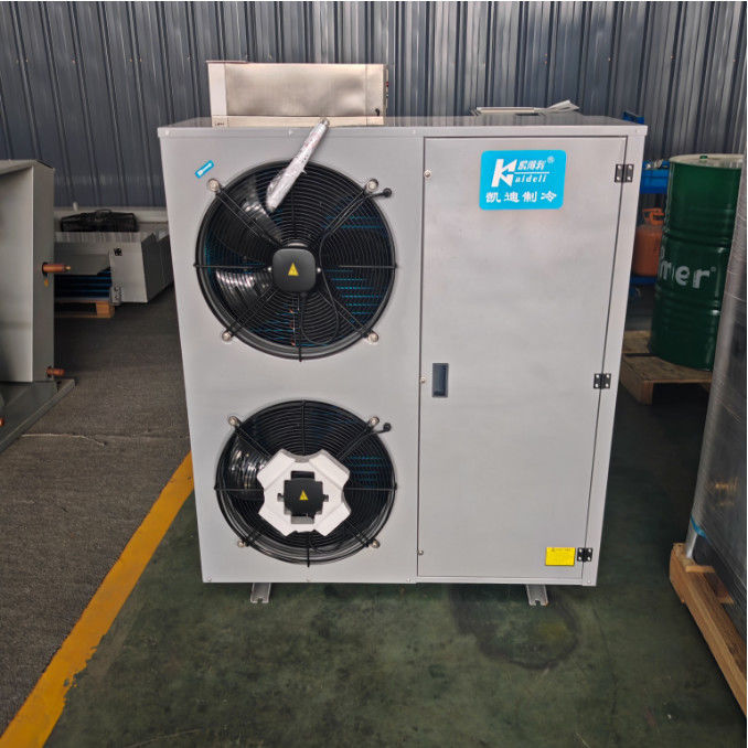Υπηρεσία OEM ΝΑΙ 380V/50HZ Μονάδα συμπύκνωσης ψυκτικού θαλάμου με τύπο εξατμιστή αέρα